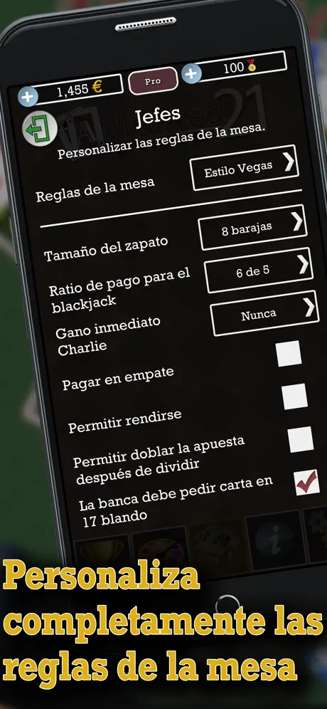 Advanced 21 Blackjack