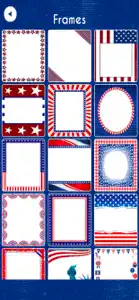 4th of July Photo Frames - USA screenshot #2 for iPhone