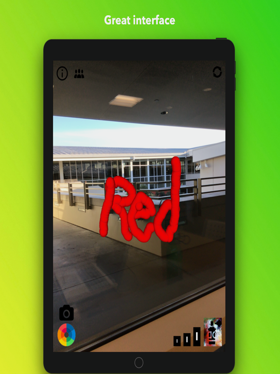 GreenWall iPad screenshot 2 - Entertainment app