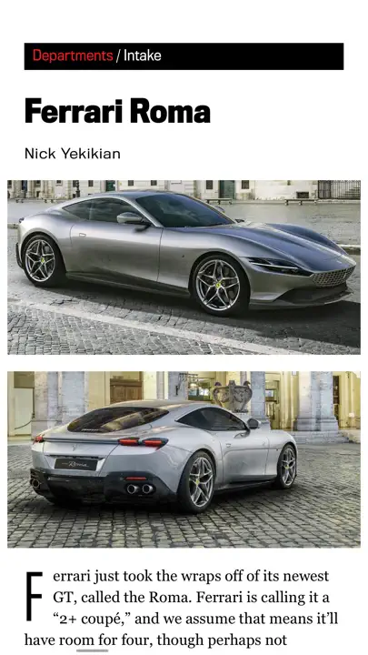 Motor Trend Digital Magazine iPhone Screenshot 5