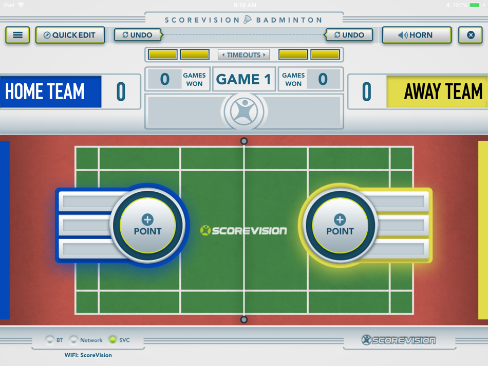 ScoreVision Badminton - 7.7.0 - (iOS)