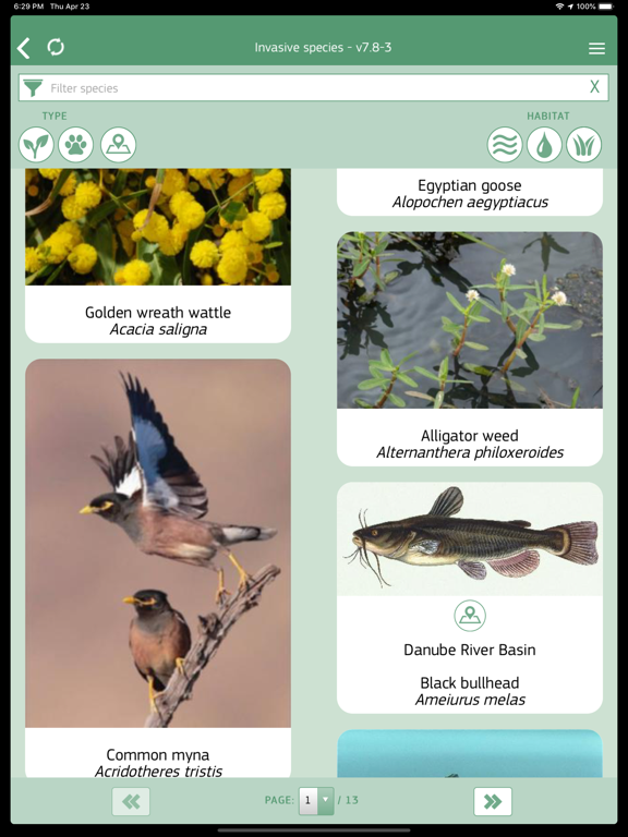 Screenshot #5 pour Invasive Alien Species Europe