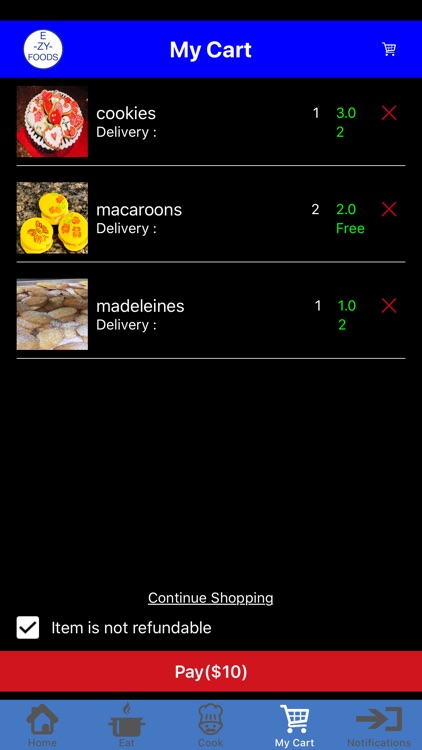 E-ZY-FOODS screenshot-3