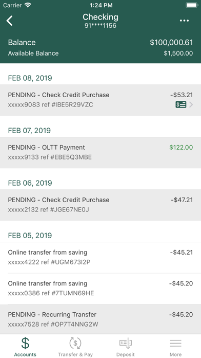 United Roosevelt Savings Bank Screenshot