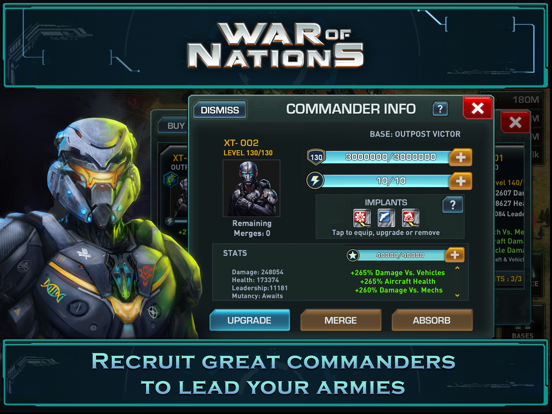 War of Nations: PvP Conflict iPad app afbeelding 3