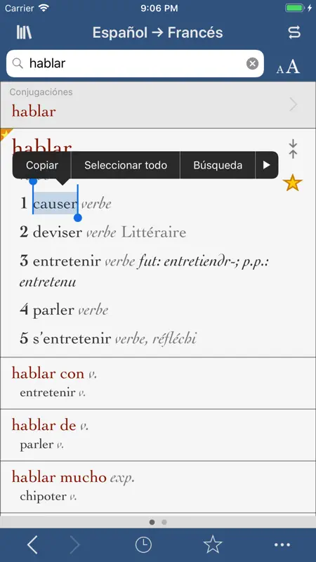 Ultralingua francés-español screenshot 1 of 3