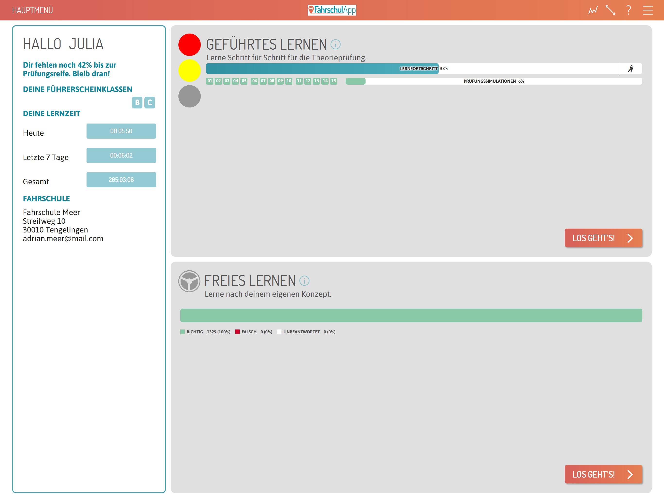 FahrschulApp - Theorie-Trainer screenshot 10