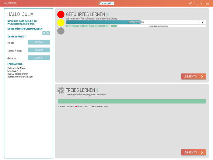 FahrschulApp - Theorie-Trainer