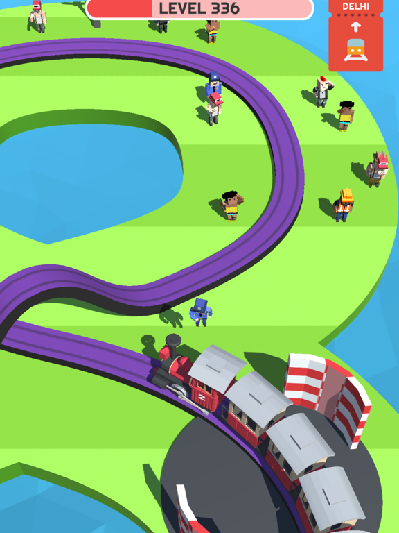 Train Journey iPad screenshot 1 - Games app