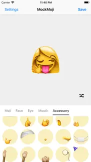 How to cancel & delete mockmoji:custom emoji &kaomoji 3