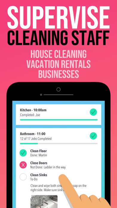Cleaning List Screenshot