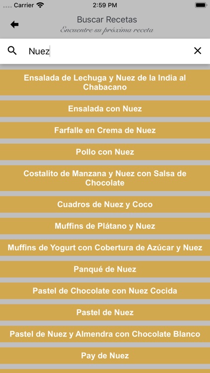 Nuestras Recetas Favoritas screenshot-4