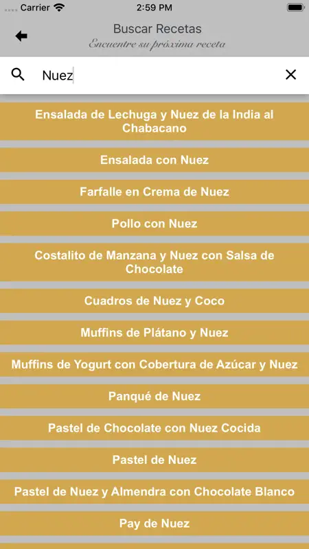 Nuestras Recetas Favoritas screenshot 5 of 5