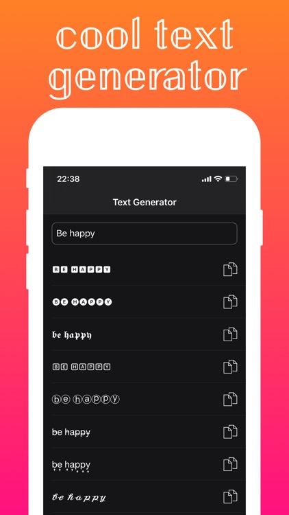 Fancy Text Generator - Fonts screenshot-3