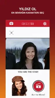 FaceStar App iphone resimleri 2