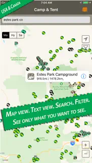 camp and tent - tent camping iphone screenshot 1