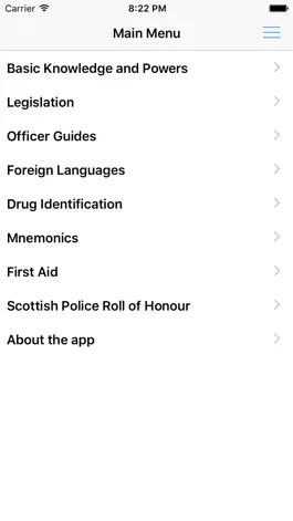 Game screenshot Scottish Police Reference mod apk