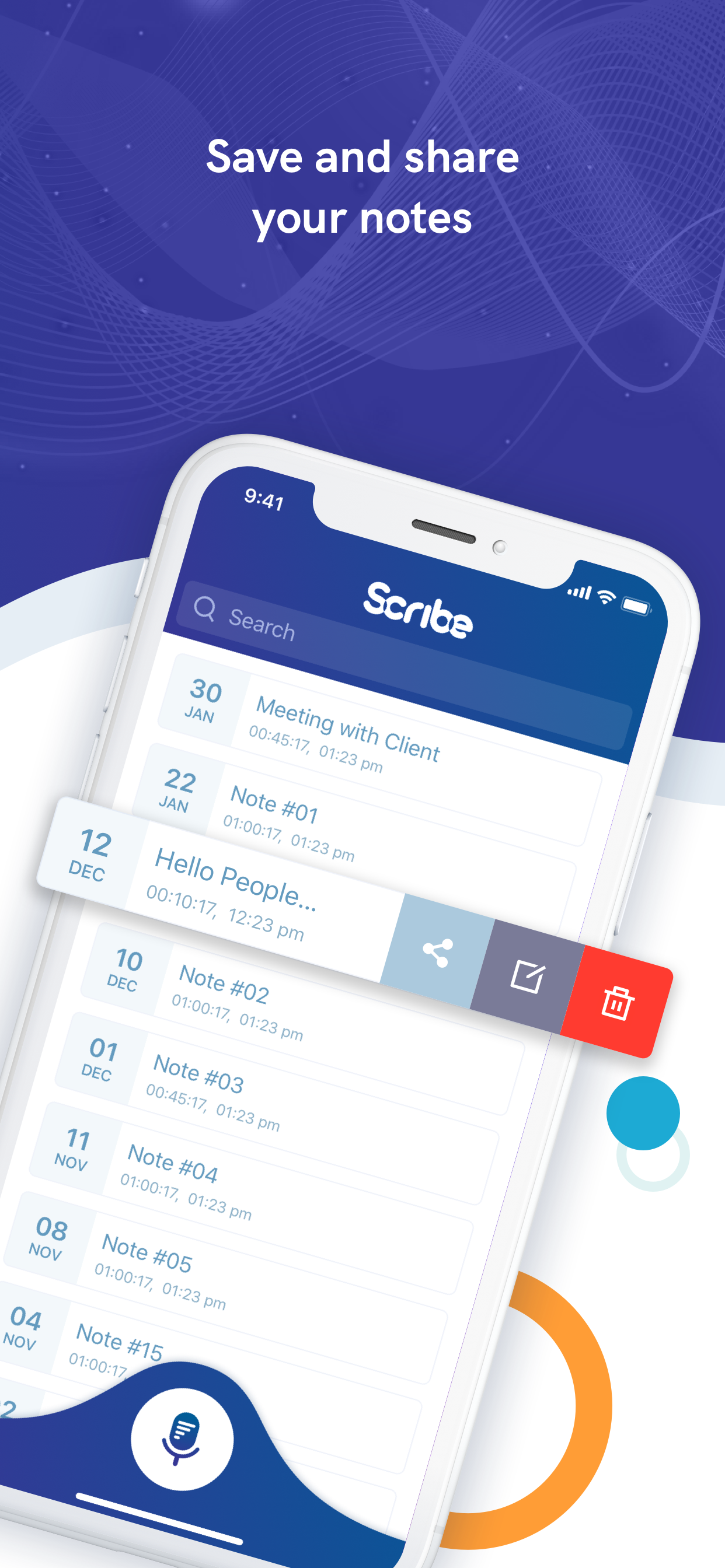 Scribe - Speech to Text
