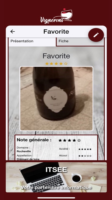 VigneronsApp screenshot 3