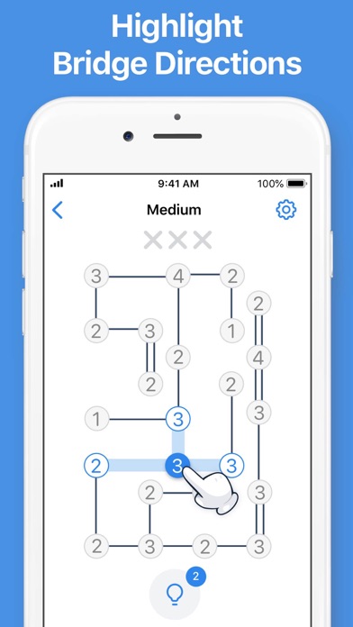 Linkdoku - Bridges Puzzleのおすすめ画像2