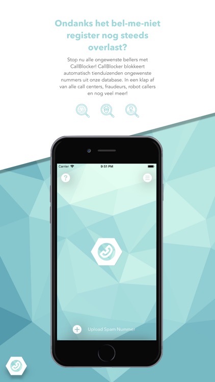 CallBlocker: Blokkeer Spam