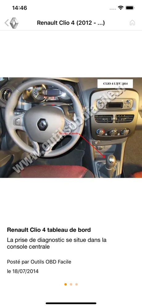 Où est ma prise OBD2? Find it!