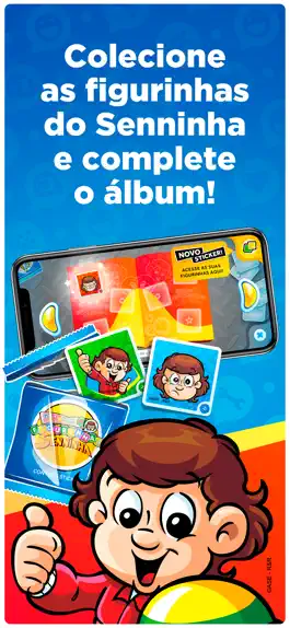 Game screenshot Figurinhas Senninha apk