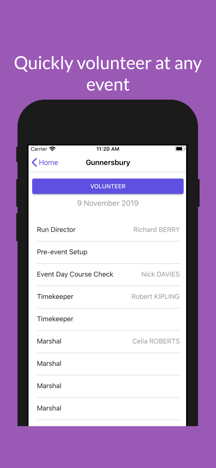 5K parkrunner results
