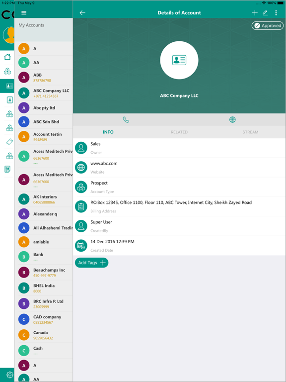 Screenshot #6 pour Centra CRM