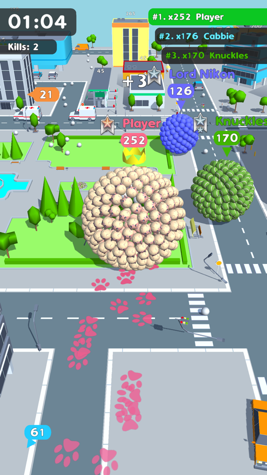 #5. Ballzilla.io (iOS) 由: Happy Bat