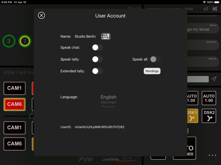 TouchDirector Remote screenshot-5