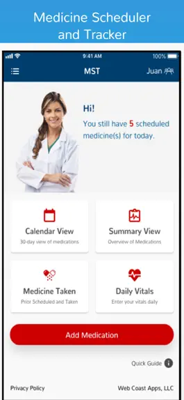 Game screenshot Medicine Tracker and Scheduler mod apk