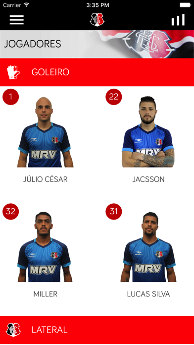 Santa Cruz FC Screenshot