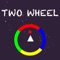 TWO WHEEL is a game co-ordination of your brain and speed of finger response increase the fun