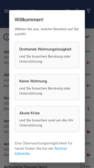 Screenshot #1 pour Berliner Wohnhilfen