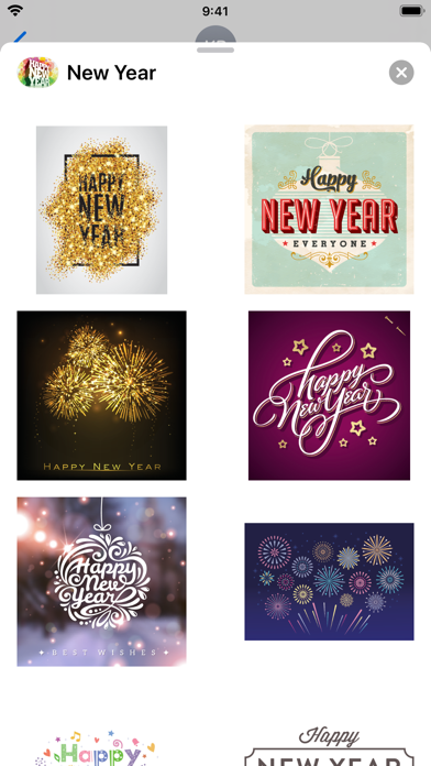 Happy New Year: Stickersのおすすめ画像2