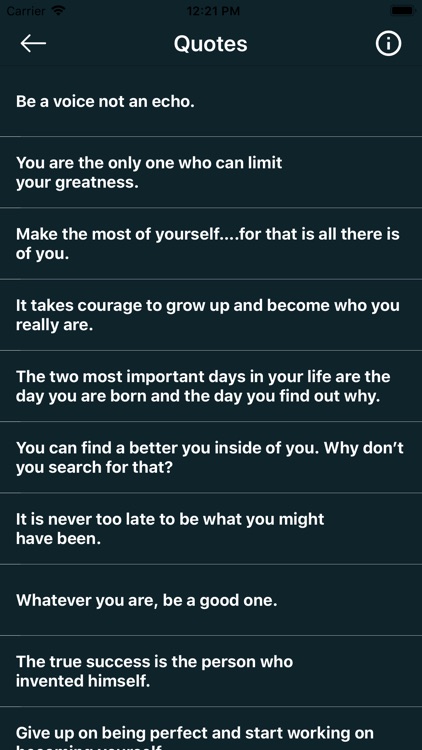 Motivation Thoughts screenshot-3
