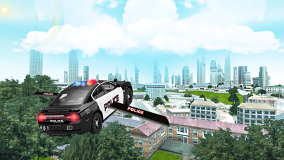 Screenshot #1 pour Police Flying Car 3D Simulator