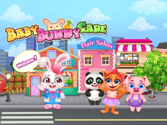 My Bunny Salon - Pet Care iPad screenshot