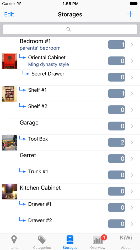 #3. Items & Storage & Inventory (iOS) By: Pascal Meziat