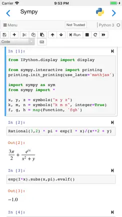 Carnets - Jupyter iPhone image 1