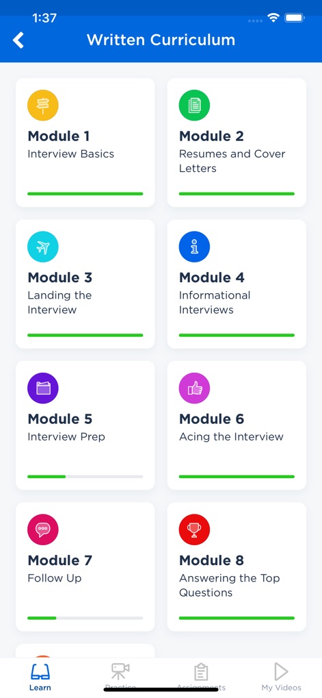 Big Interview - Business App | MWM