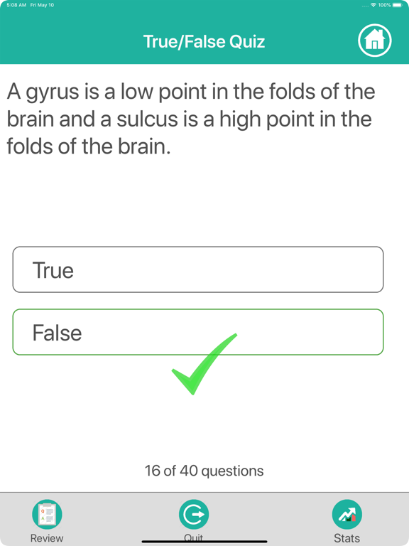 Screenshot #6 pour Learn Brain Anatomy