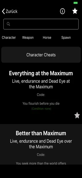 Game screenshot Unofficial RDR2 Cheats mod apk