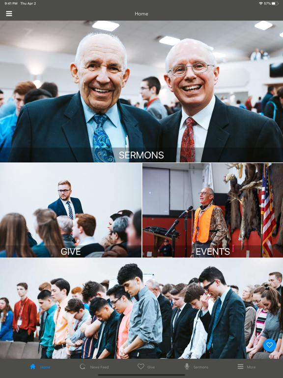 Riverview Baptist of Pasco iPad screenshot 2 - Lifestyle app