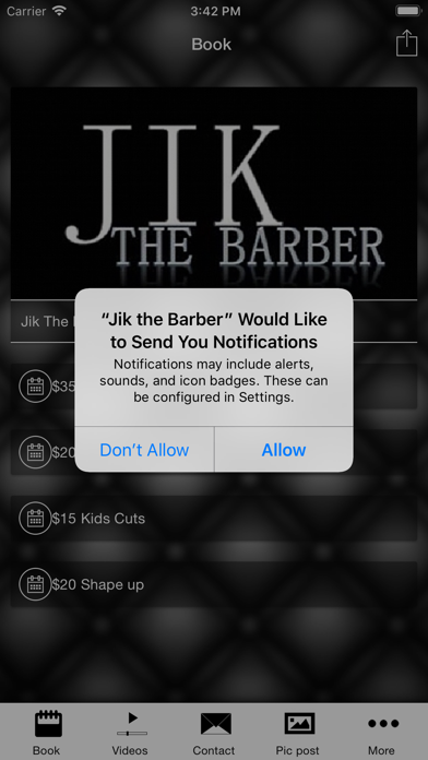 Screenshot #2 pour Jik the Barber
