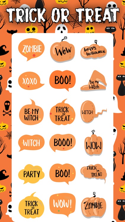 Halloween Sticker Bubbles Pack