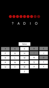 Hangman Wear - Watch Game screenshot