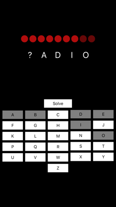 Hangman Wear - Watch Game screenshot 1
