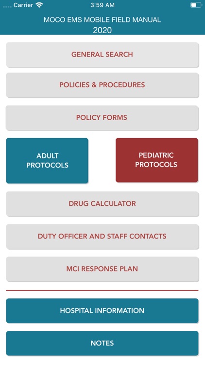 MOCO EMS Mobile Field Manual
